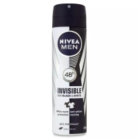 imagem de Desodorante Nivea Invisble Black White 150Ml Aero Man