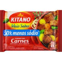 imagem de Tempero Kitano Mais Sabor Carne 60G Menos Sódio