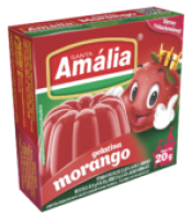 imagem de Gelatina Santa Amalia 35Gr Morango