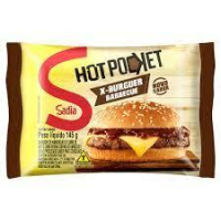 imagem de HOT POCKET X-BURGEUR BARBECUE MICROONDAS