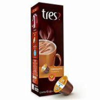 imagem de CAPSULA CAFE TRES CORACOES CHOC CARAMEL 10X8G