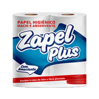 imagem de Papel Higiênico Zapel Neut 30M C/4