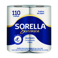 imagem de PAPEL TOALHA SORELLA C 2 ROLOS