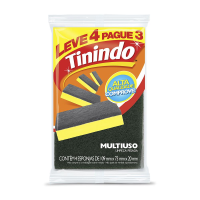 imagem de Esponja Tininho Multiuso Leve4Pague3