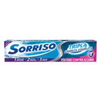 imagem de Creme Dental Sorriso Tripla Limpeza 70G