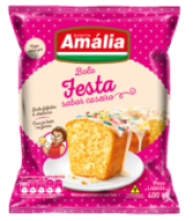 imagem de Mistura de Bolo Santa Amália 400G Festa