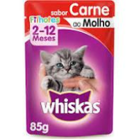 imagem de Whiskas Sache Fil 85G Carne